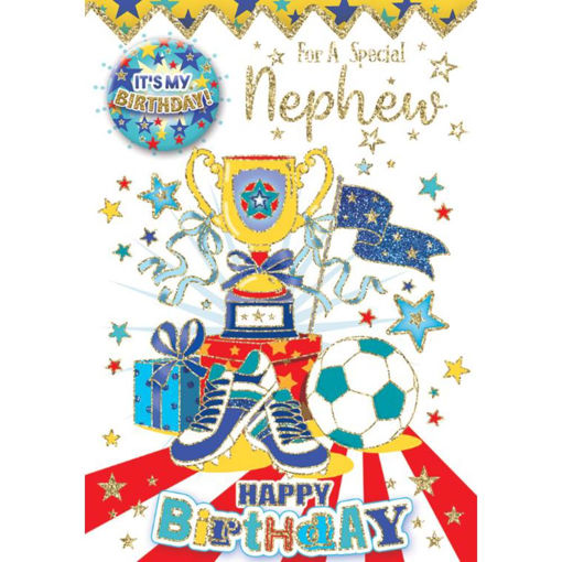 Picture of SPECIAL NEPHEW BIRTHDAY BADGE